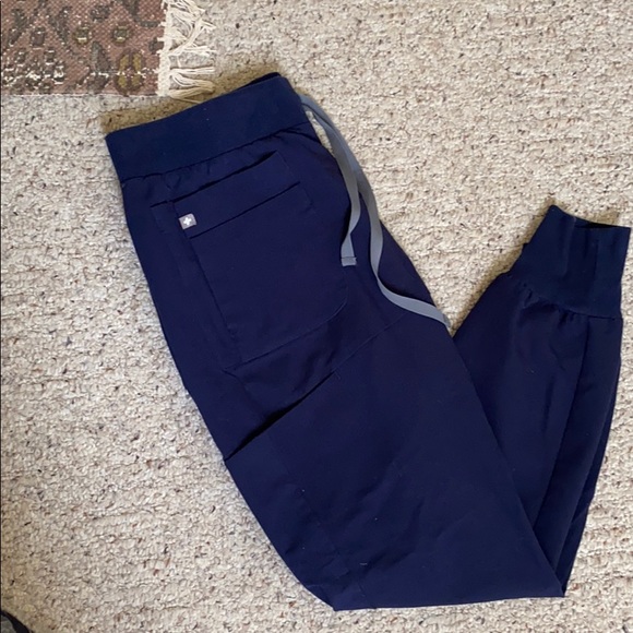Figs Pants - FIGS, navy scrub pants